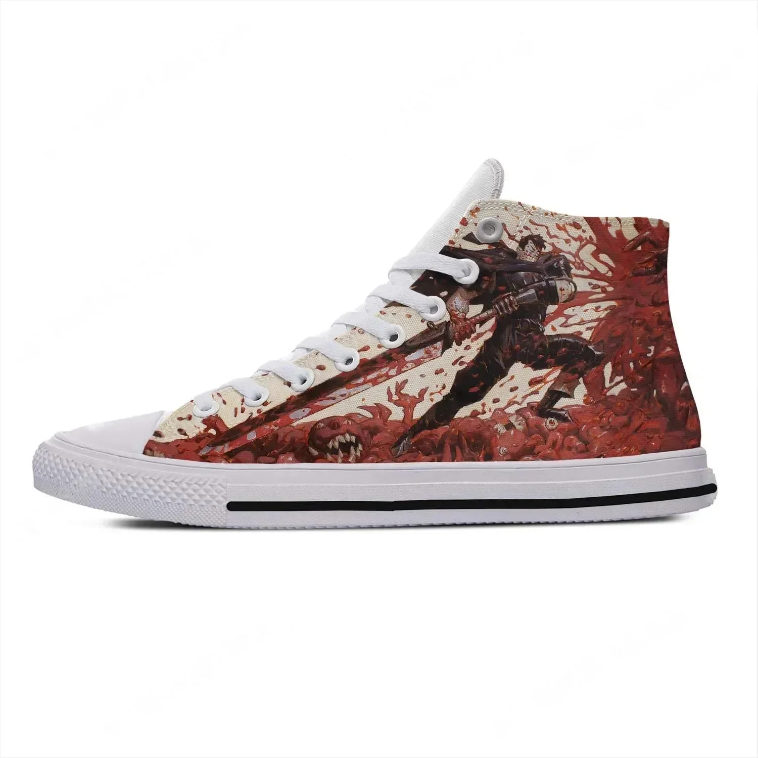 Women'S Fashion Running Shoes - Anime Berserk Guts High Top Sneakers
