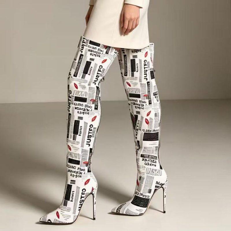 Women'S Fashion Winter 2026 - 2026 Autumn /Winter Women's Newspaper Printed