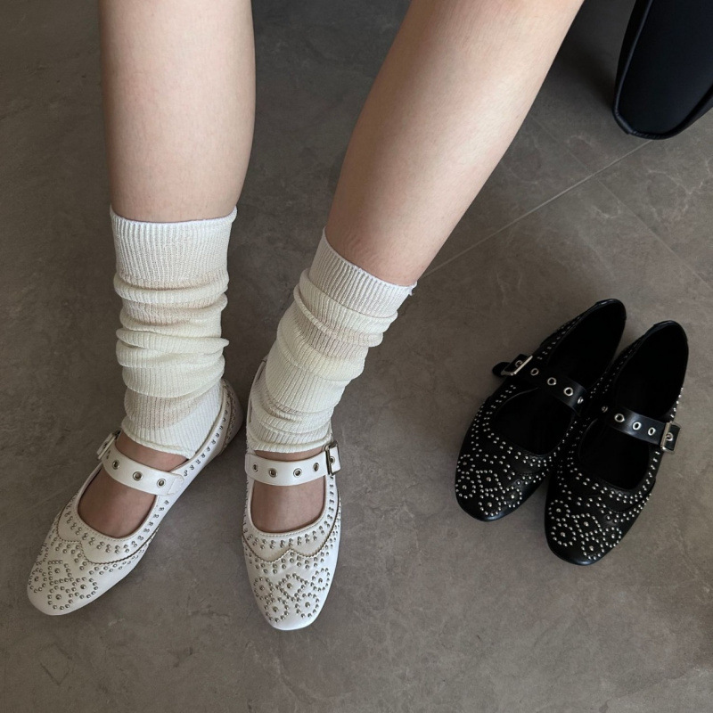 Retro Rivet Buckle Design Flat - огляд і ціна Women'S Fashion Brands