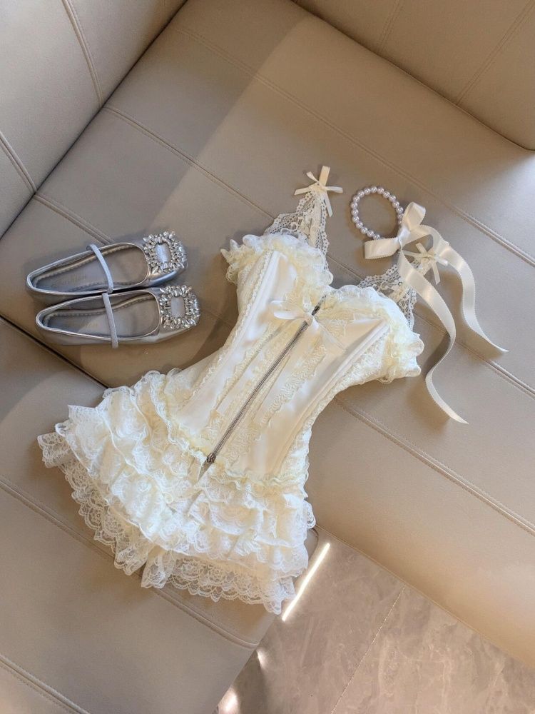 Cute Desire Lace Bustier Top H - огляд і ціна V Neck Cami Top