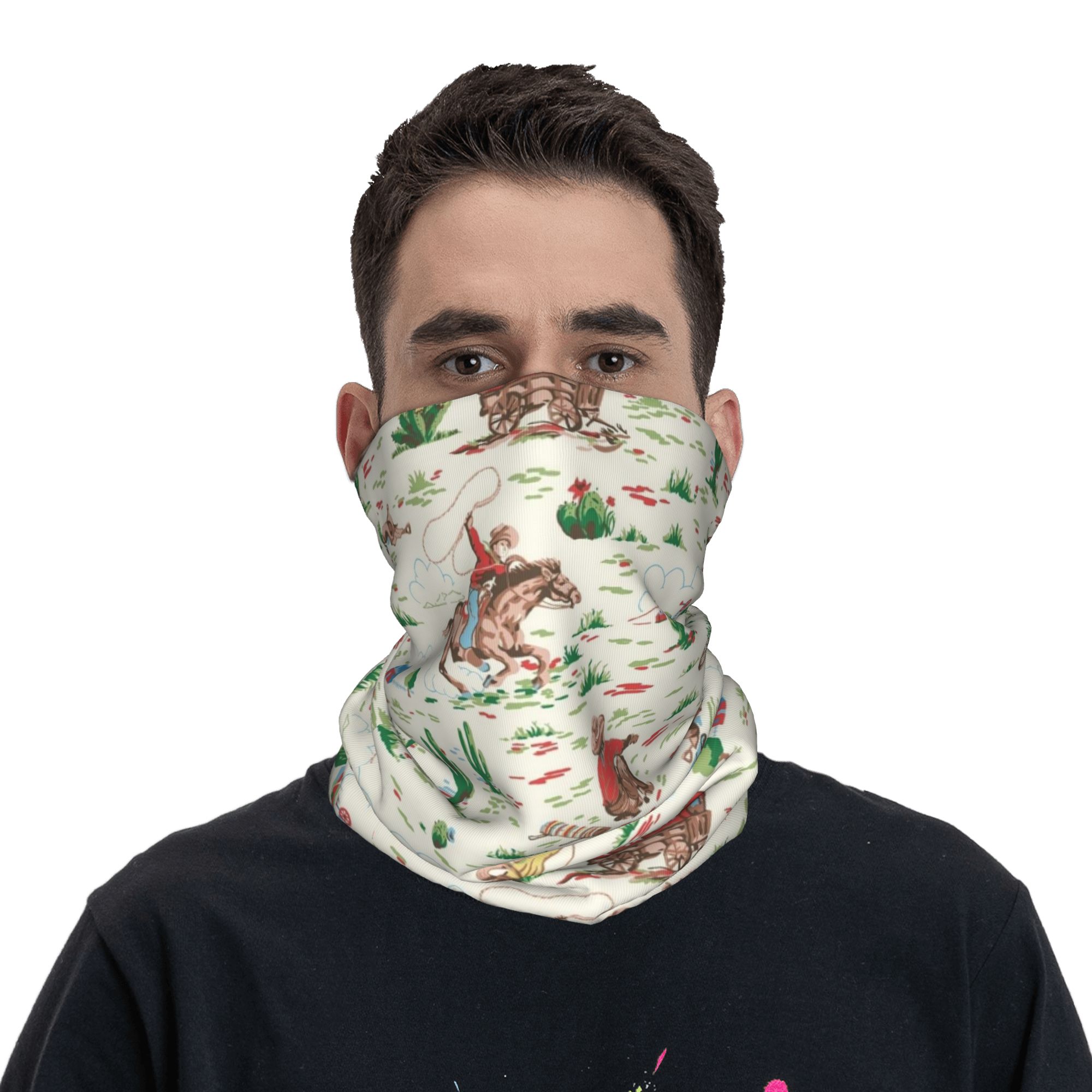 Wild West Cowboy style Bandana - огляд і ціна Women'S Fashion Wild West