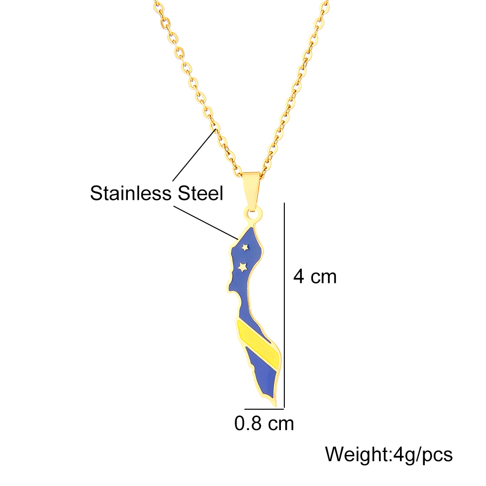 Curacao Map Flag Pendant Neckl - огляд і ціна Women'S Fashion Guide