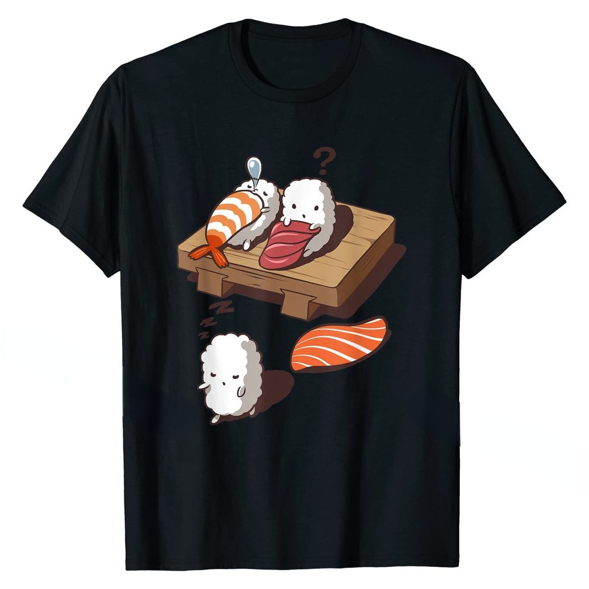 Funny Japanese Nigiri Sushi Sl - огляд і ціна Women'S Fashion Graphic Tees