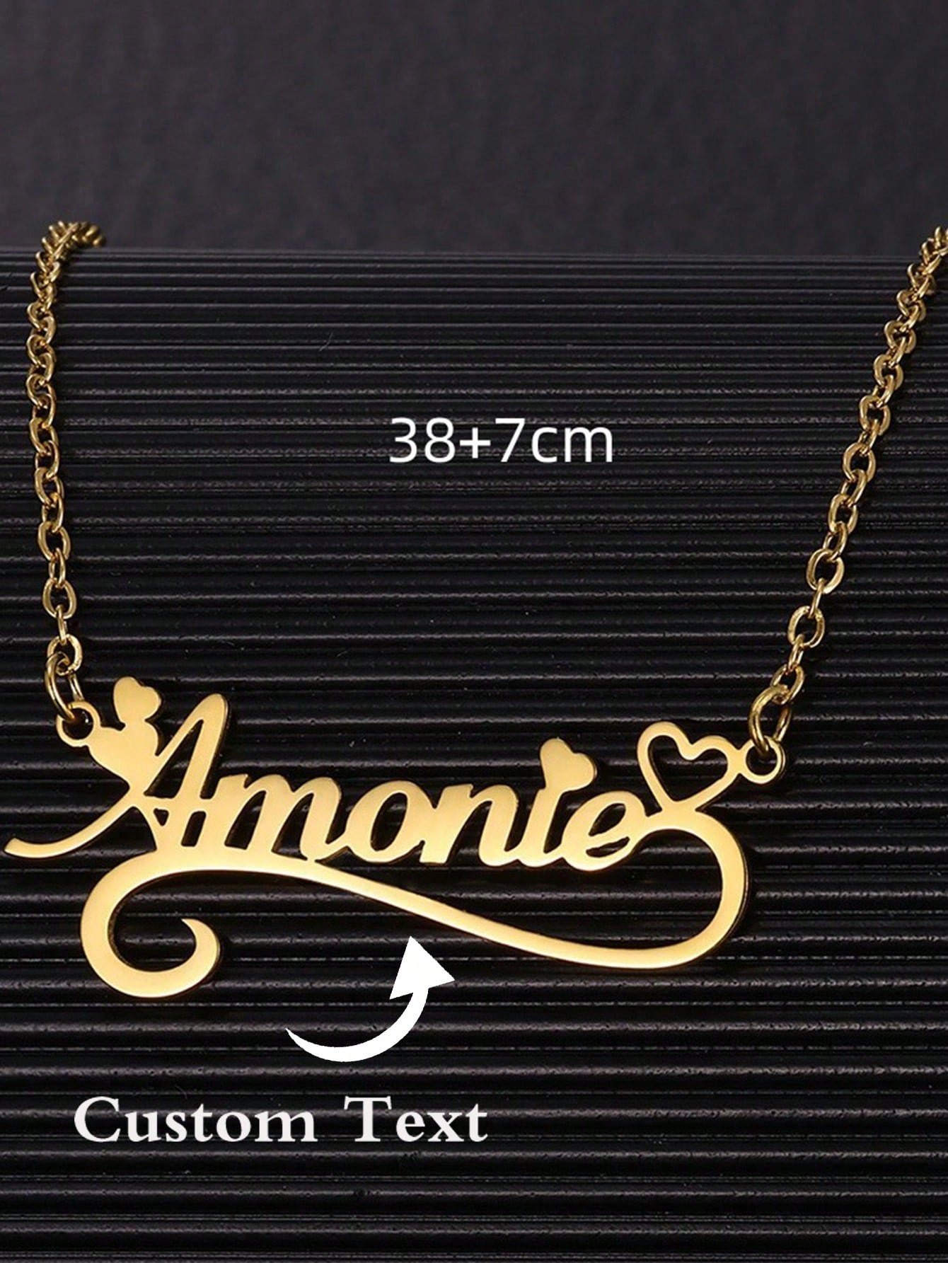 Custom Name Hollow Heart Neckl - огляд і ціна Women Fashion Names