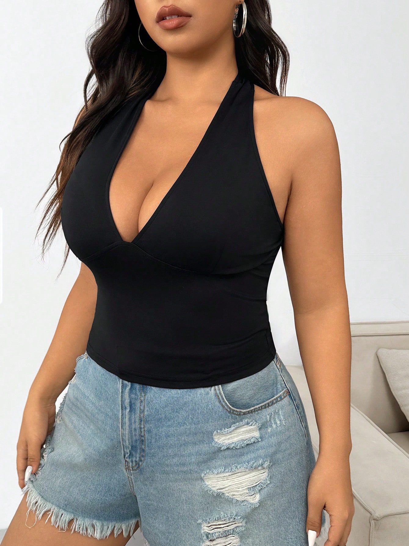 New Fashion Solid Color Plus S - огляд і ціна Women'S Fashion Vest Tops