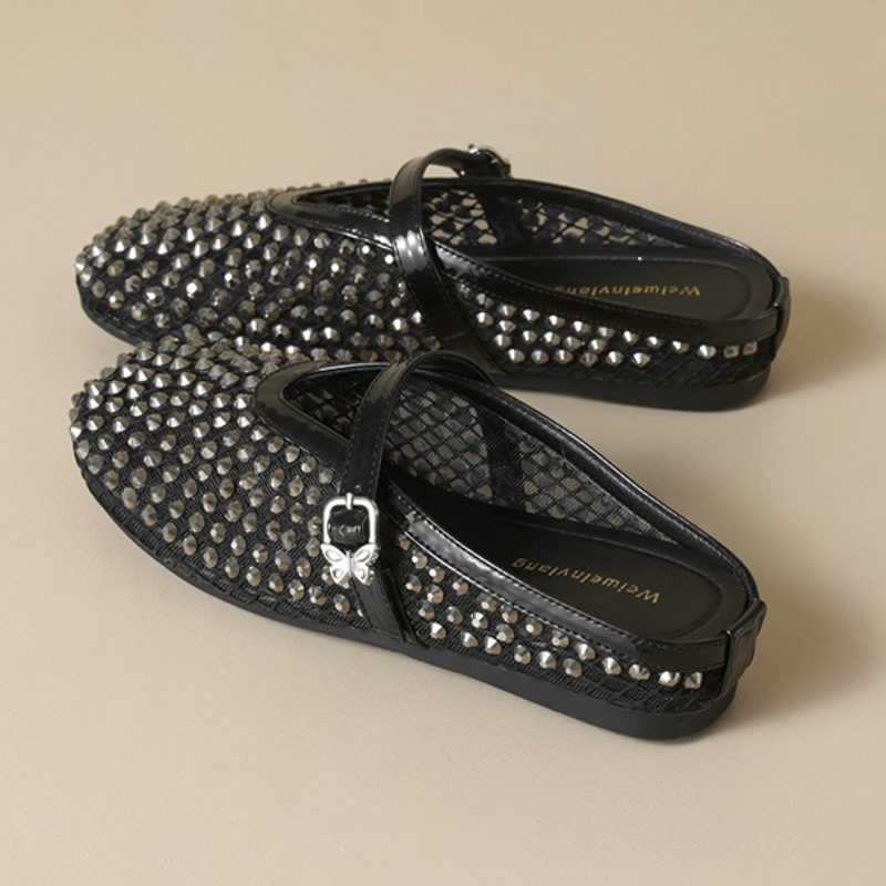 Mesh Rhinestone Brand Slippers - огляд і ціна Women'S Fashion Brands