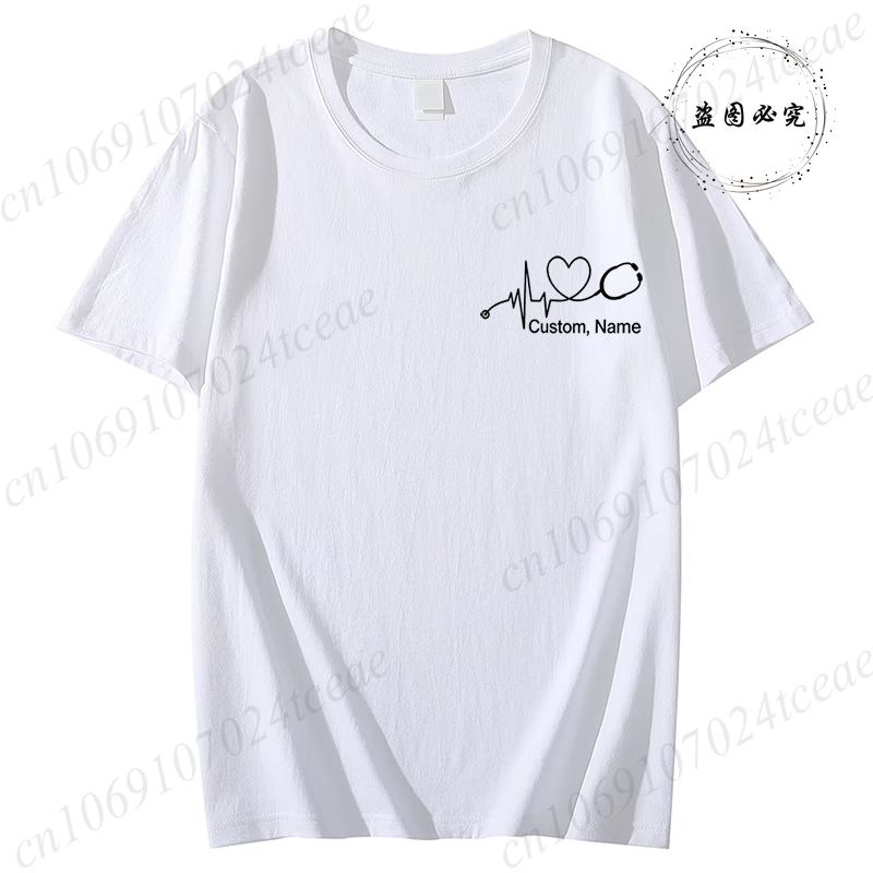 Custom Name Nurse Shirt Stetho - огляд і ціна Women Fashion Names