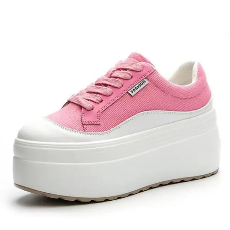 8cm New Canvas Genuine Leather - огляд і ціна Women'S Fashion Gym Shoes