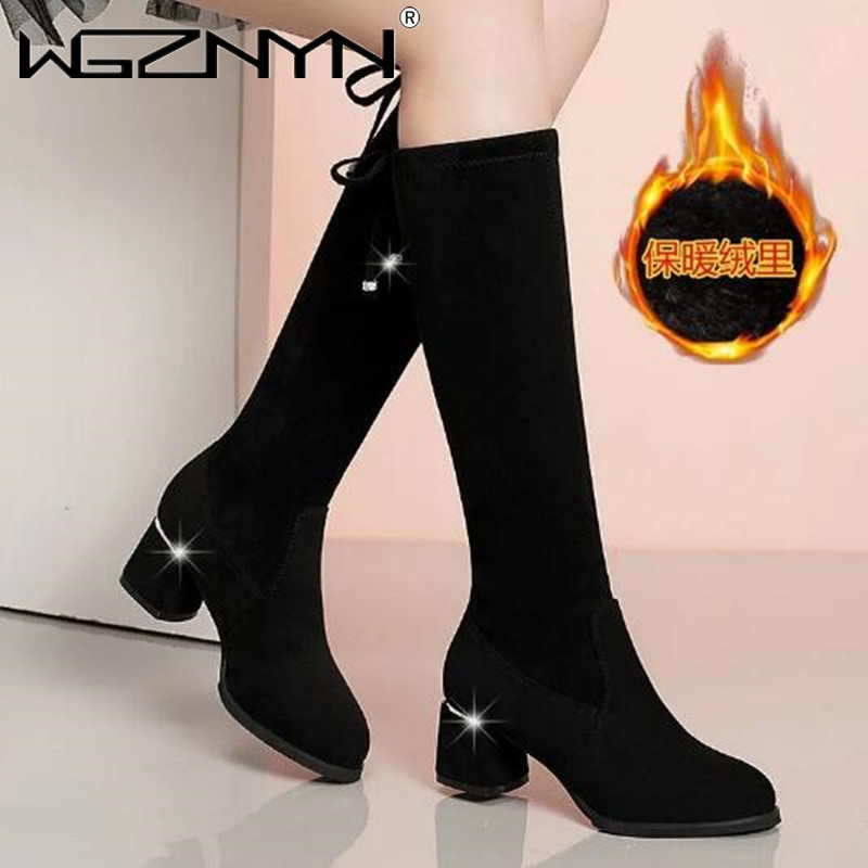 Women Autumn Winter Black Knee - огляд і ціна Women'S Fashion Winter 2025