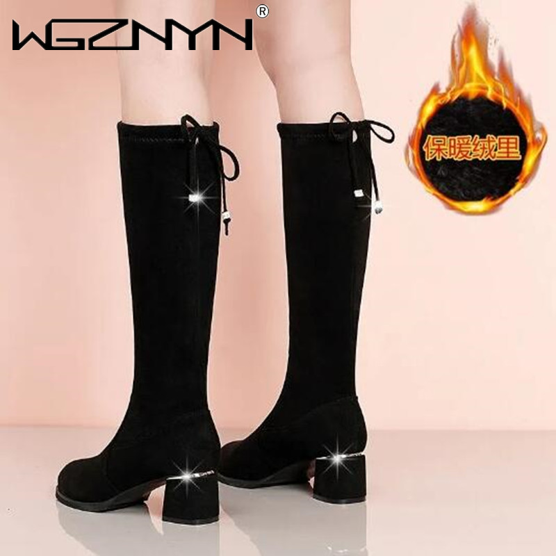 Women Autumn Winter Black Knee - огляд і ціна Women'S Fashion Winter 2025