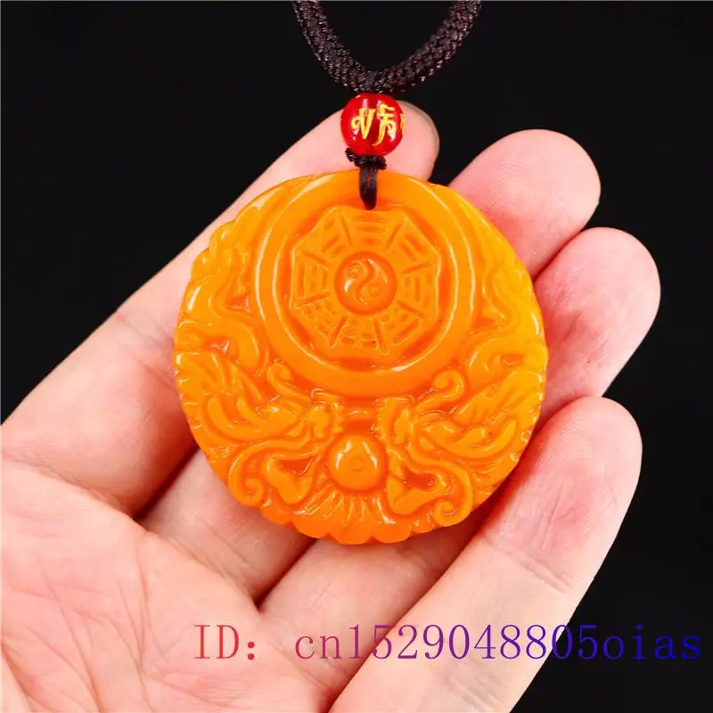 Yellow Jade Dragon Pendant Gif - огляд і ціна Women Fashion Jewellery