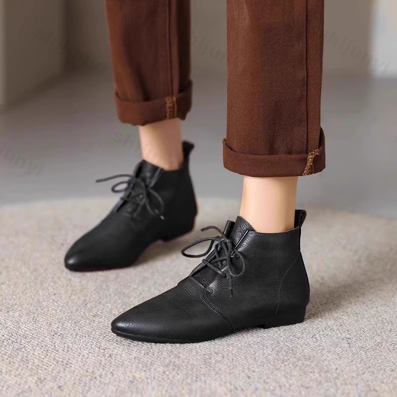Women Short Boots 2025 Leather - огляд і ціна Women'S Fashion Trends 2025
