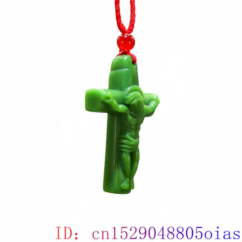 Green Real Jade Cross Pendant  - огляд і ціна Women Fashion Jewellery
