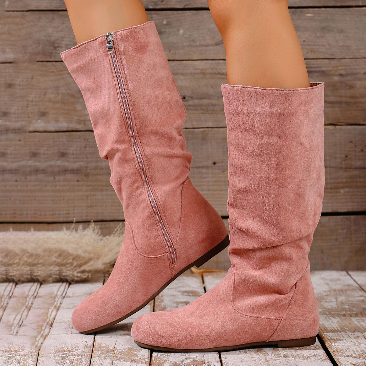 2026 New Fashion Round Toe Sue - огляд і ціна Women'S Fashion Winter 2026