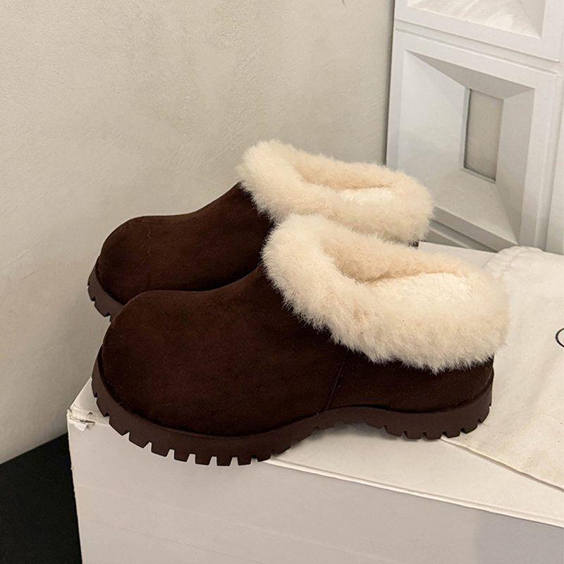 Women Fluffy Mules Shoes Flats - огляд і ціна Women'S Fashion Winter 2025