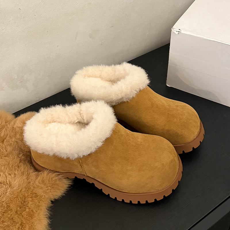 Women Fluffy Mules Shoes Flats - огляд і ціна Women'S Fashion Winter 2025
