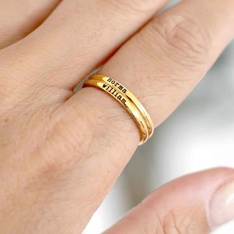 Personalized Engraved Name Rin - огляд і ціна Women Fashion Jewellery