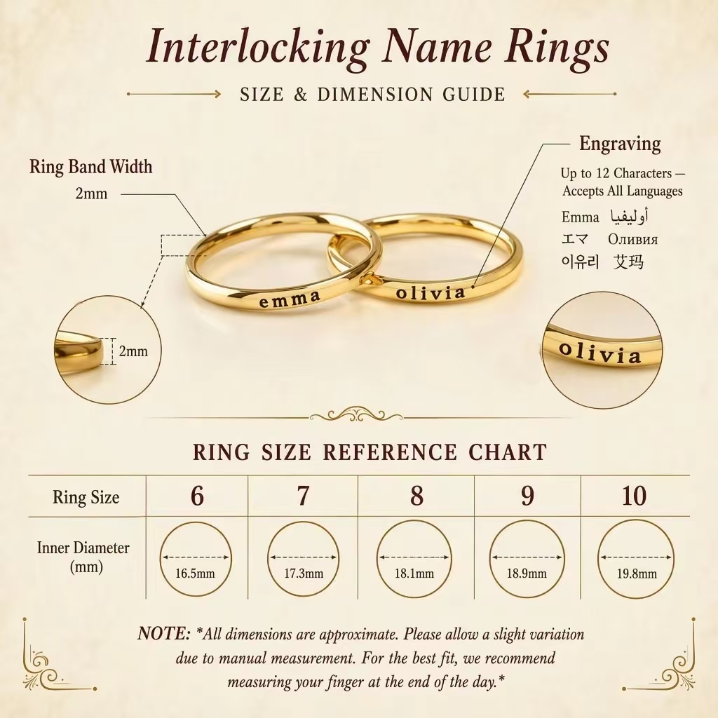 Personalized Engraved Name Rin - огляд і ціна Women Fashion Jewellery