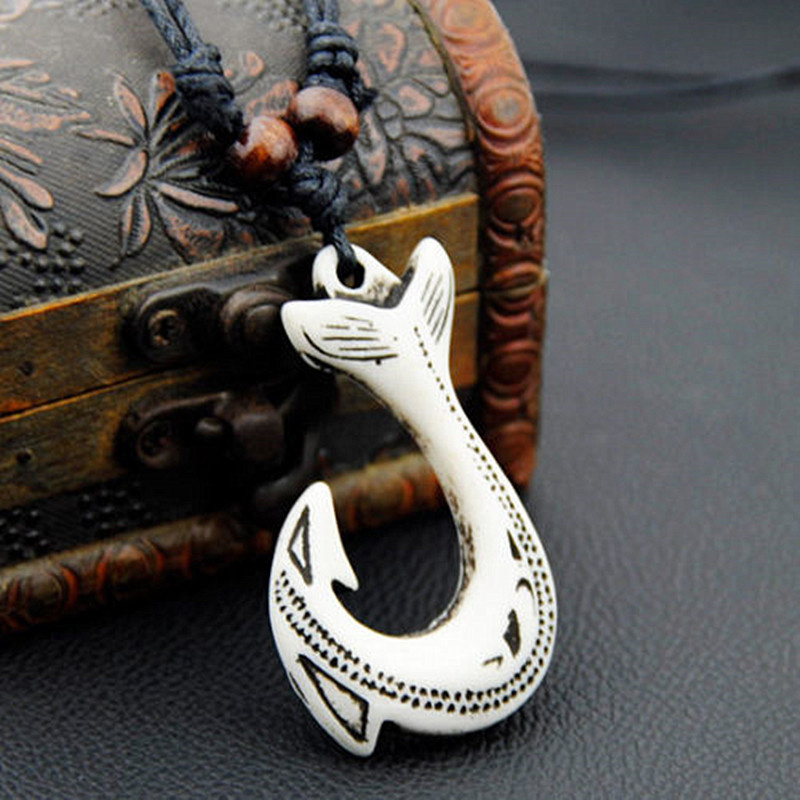NZ Maori Fish Hook Charm Neckl - огляд і ціна Women Fashion Nz