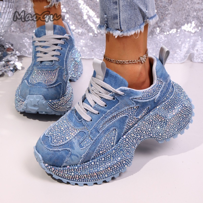 Fashion Rhinestone Women's Chu - огляд і ціна Women'S Fashion Gym Shoes