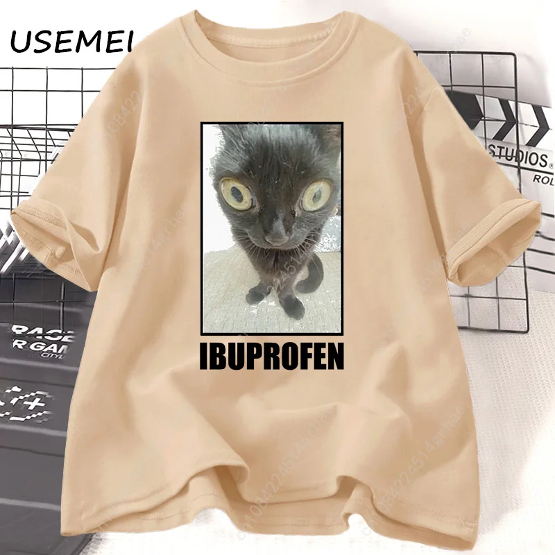 Funny Cat Ibuprofen Graphic T  - огляд і ціна Women'S Fashion Graphic Tees