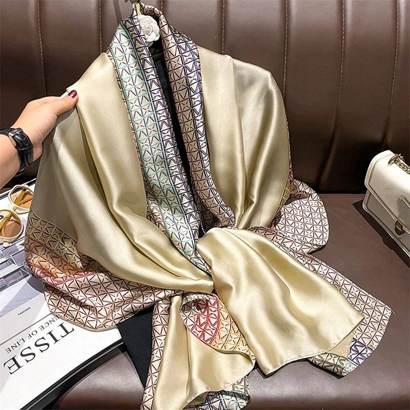 2024 Silk Scarves Women Luxury - огляд і ціна Women'S Fashion Poncho
