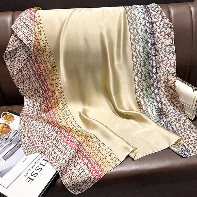 2024 Silk Scarves Women Luxury - огляд і ціна Women'S Fashion Poncho
