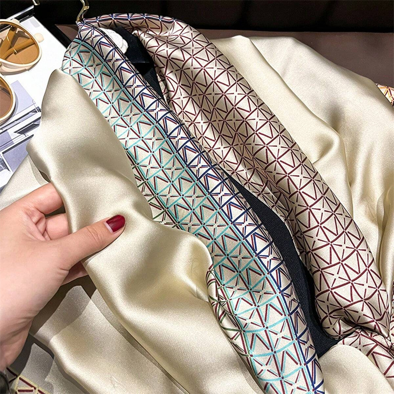 2024 Silk Scarves Women Luxury - огляд і ціна Women'S Fashion Poncho