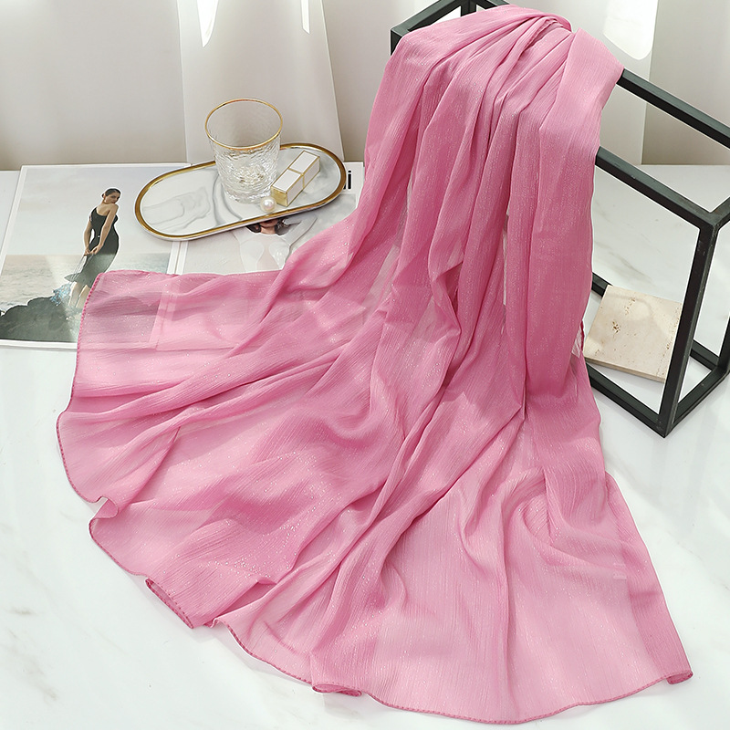 Women Thin Silk Scarf Solid So - огляд і ціна Women'S Fashion Poncho