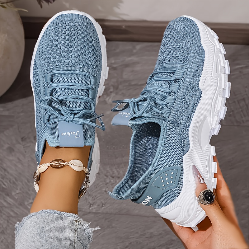 Breathable Knit Sneakers Fashi - огляд і ціна Women'S Fashion Gym Shoes