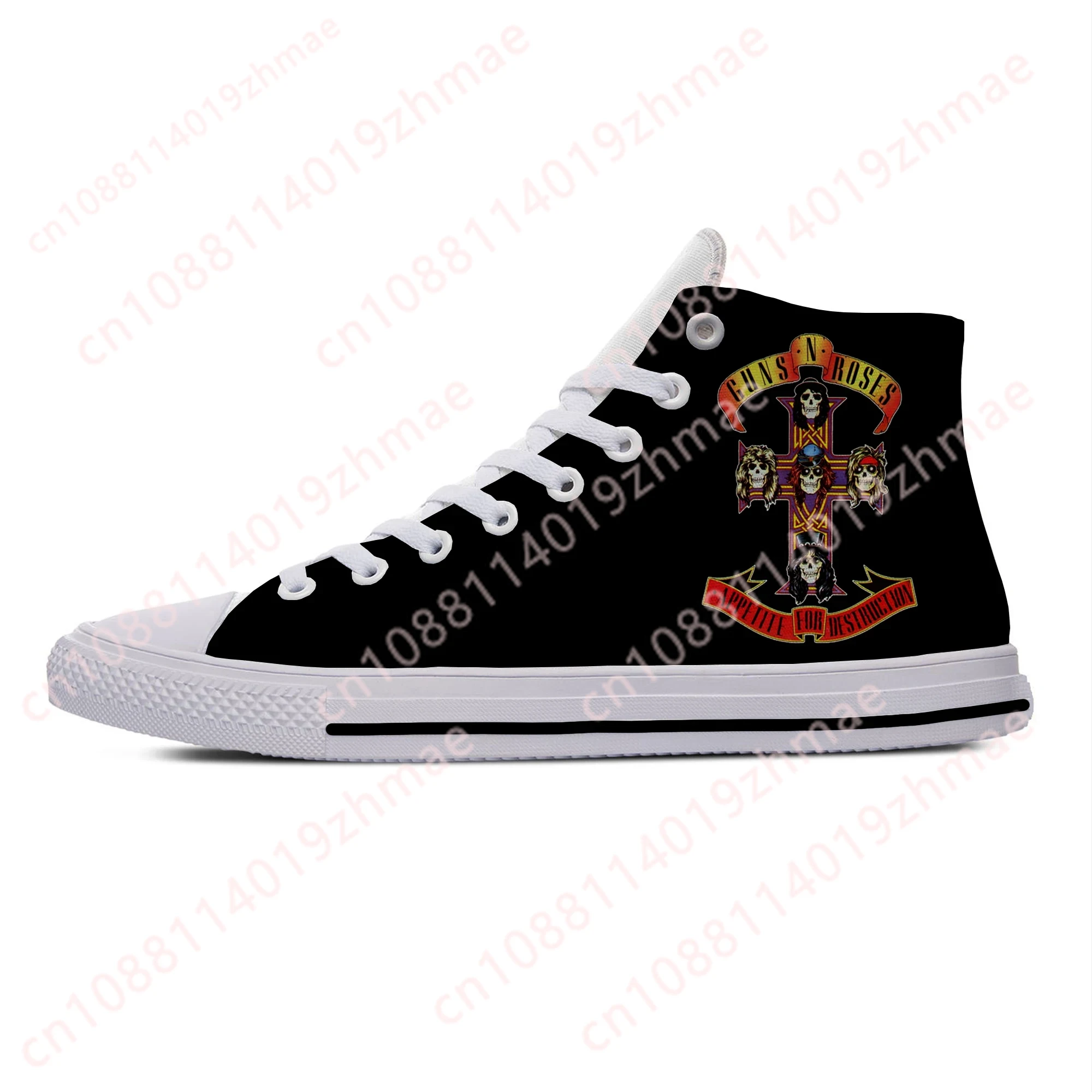 Hot 3D Guns N Rose Heavy Metal - огляд і ціна Women'S Fashion Gym Shoes