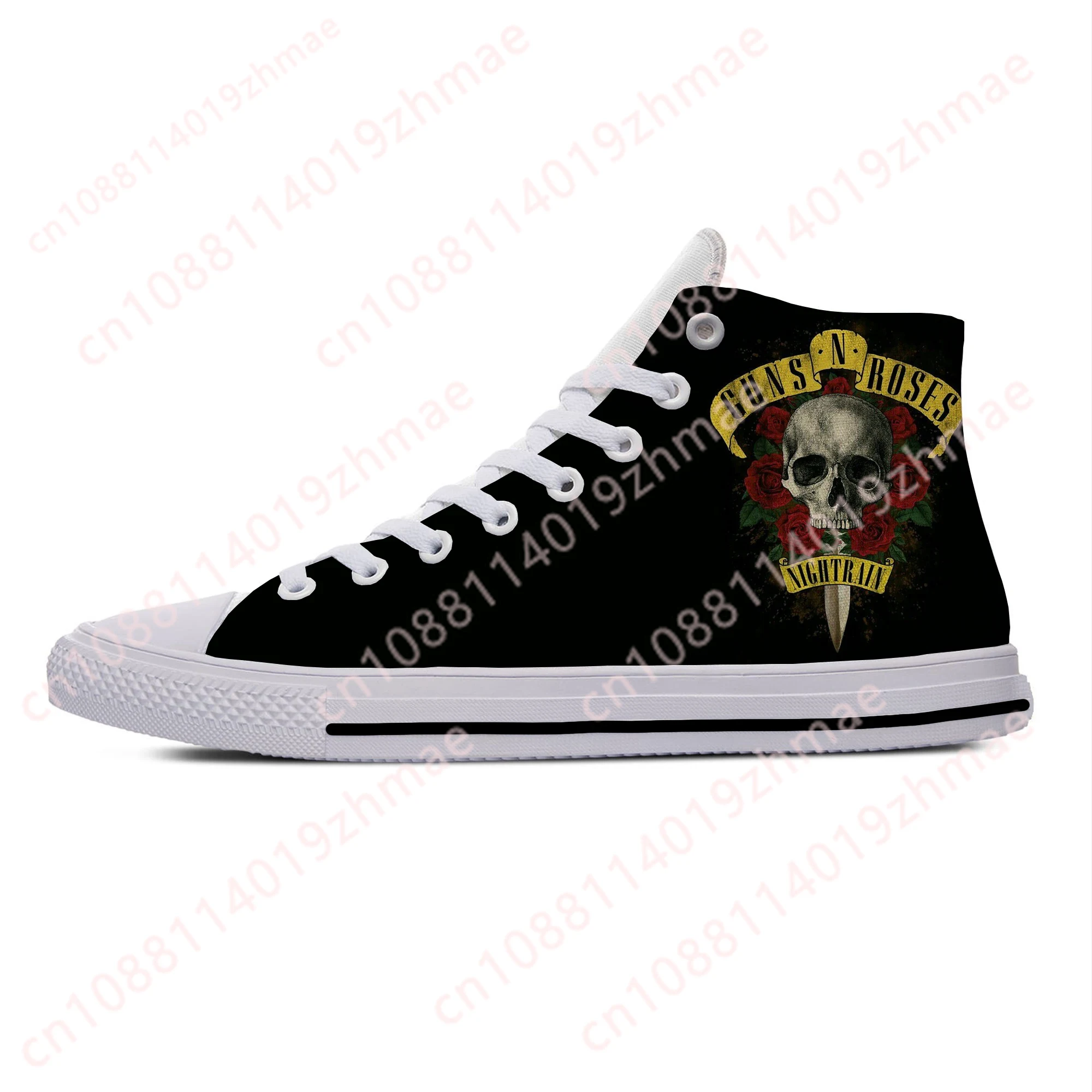 Hot 3D Guns N Rose Heavy Metal - огляд і ціна Women'S Fashion Gym Shoes