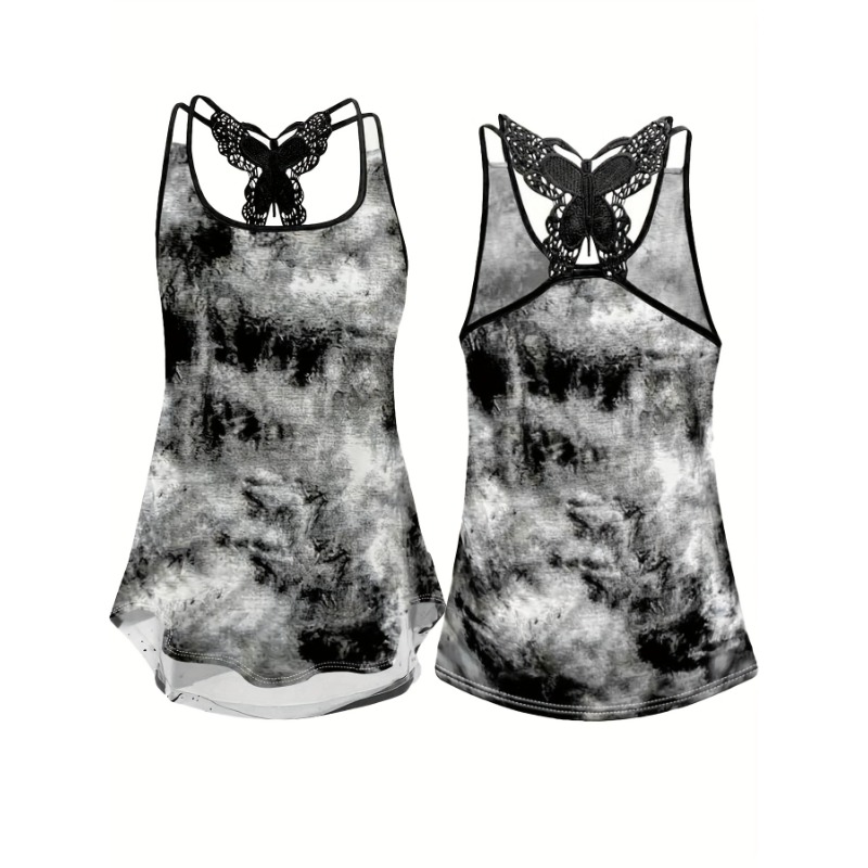Plus Size 1XL-5XL Print Tank T - огляд і ціна Women'S Fashion Vest Tops