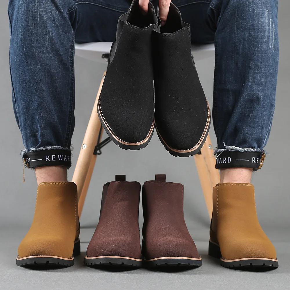 Men Ankle Boots British Style  - огляд і ціна Women'S Fashion Winter 2025