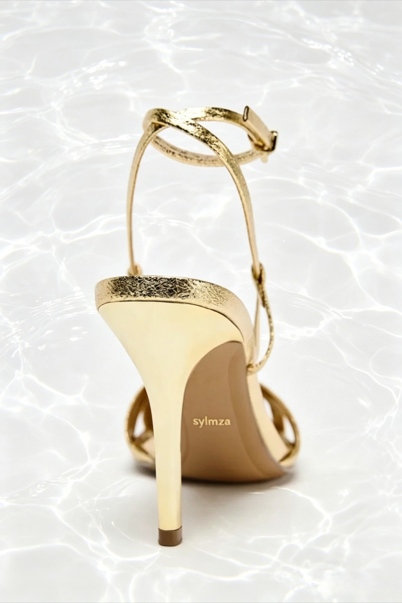 Fashion Gold Thin Heeled Sanda - огляд і ціна Women'S Fashion Brands