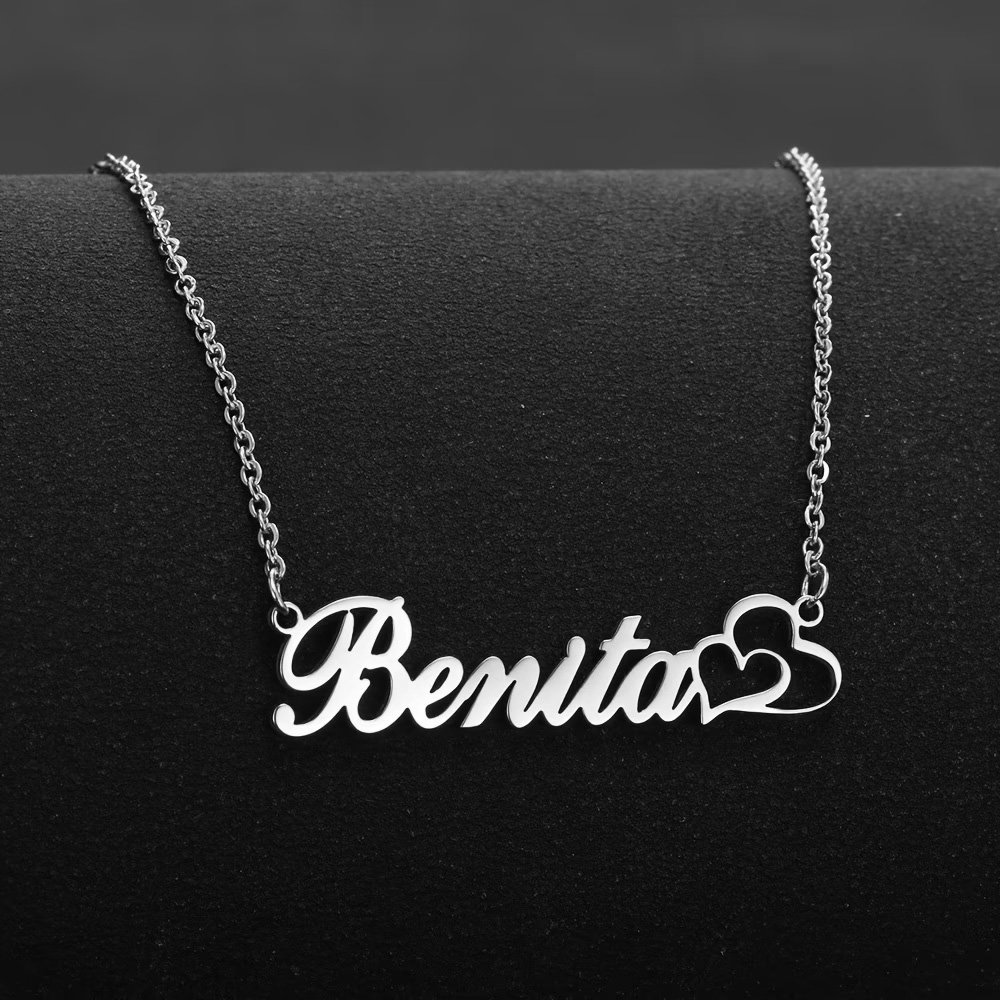 Personalized Double Heart Cust - огляд і ціна Women Fashion Names