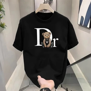 Luxury Brand Cute Bear Print T - огляд і ціна Women'S Fashion Graphic Tees