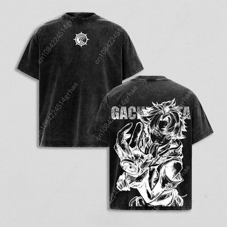 Gachiakuta Vintage Anime Washe - огляд і ціна Women'S Fashion Graphic Tees