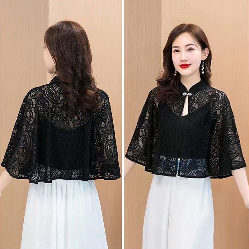 Spring Summer Shawl Coat Thin  - огляд і ціна Women'S Fashion Poncho