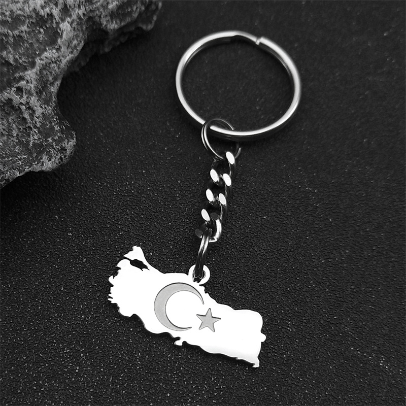 Ethnic Turkey Map Flag Keyring - огляд і ціна Women'S Fashion Guide