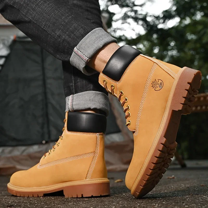 Boots Men High Top Boots High  - огляд і ціна Women'S Fashion Gym Shoes