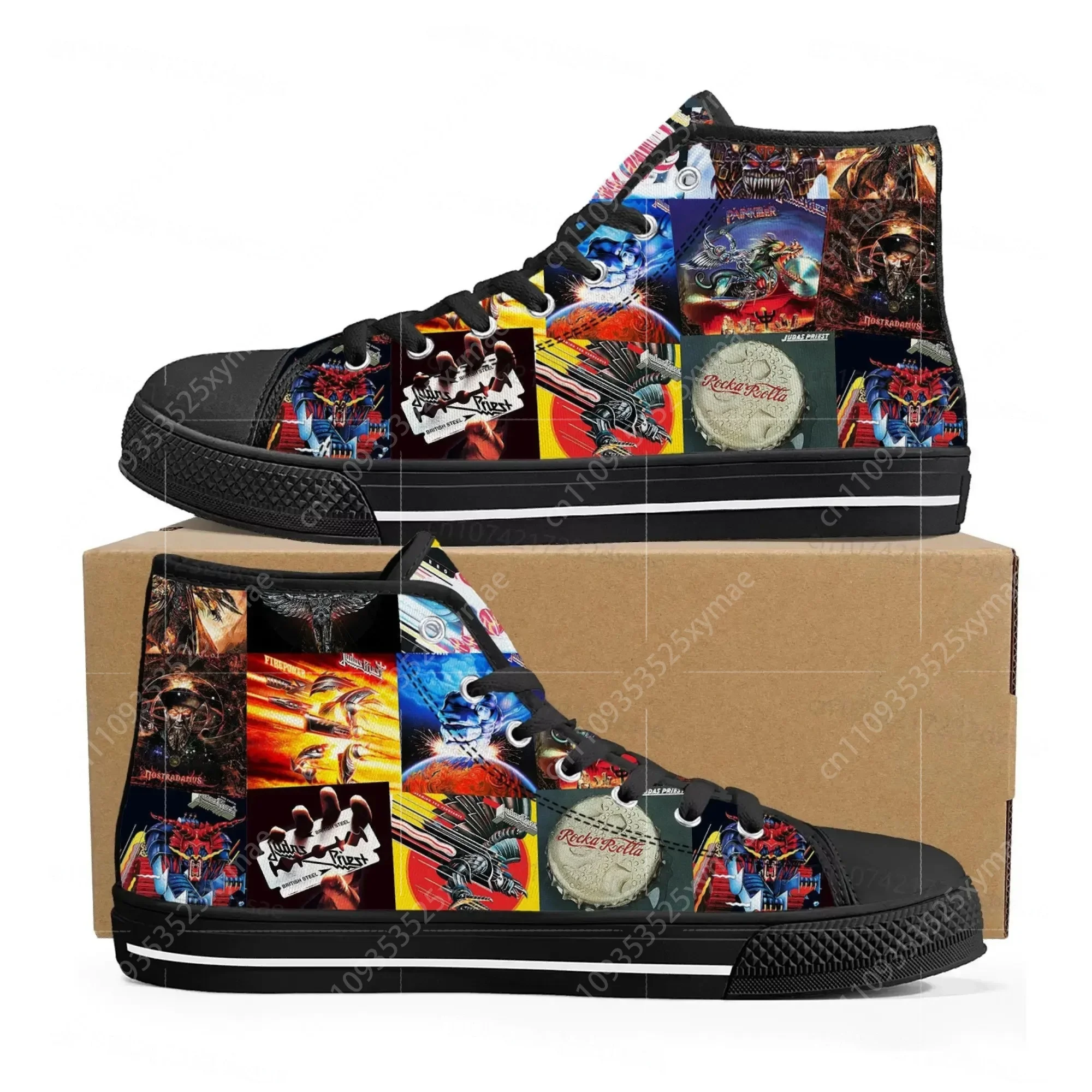 Judas Priest Heavy Metal Rock  - огляд і ціна Women'S Fashion Gym Shoes